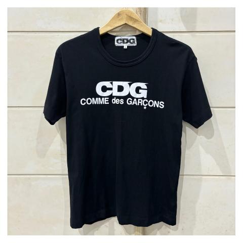 Sell Comme des Garçons CDG Logo T-Shirt - Black | HuntStreet.com