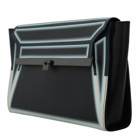 Sell Issey Miyake Guston Chain Shoulder Bag - Dark Blue 