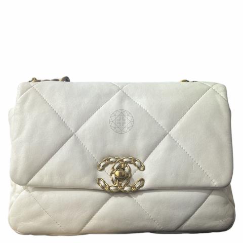 Sell Chanel Small C19 White GHW White