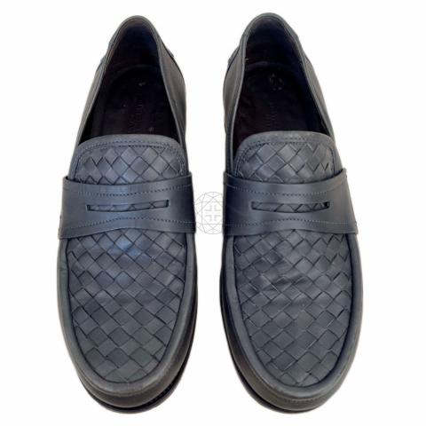 Sell Bottega Veneta Intrecciato Loafers Grey