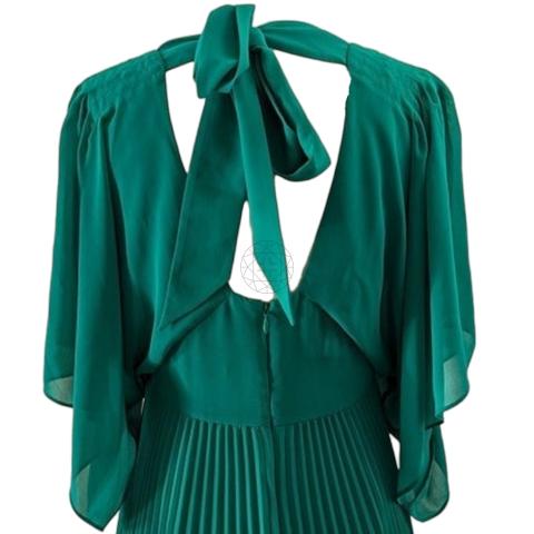 Sell Club Monaco Zorbina Pleated Dress - Green | HuntStreet.com