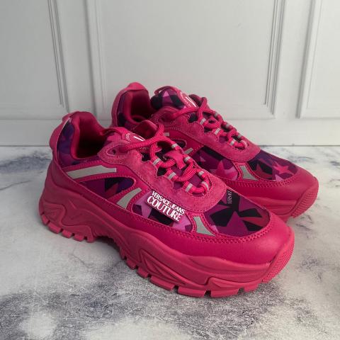 Sell Versace Jeans Couture Sneakers - Pink | HuntStreet.com