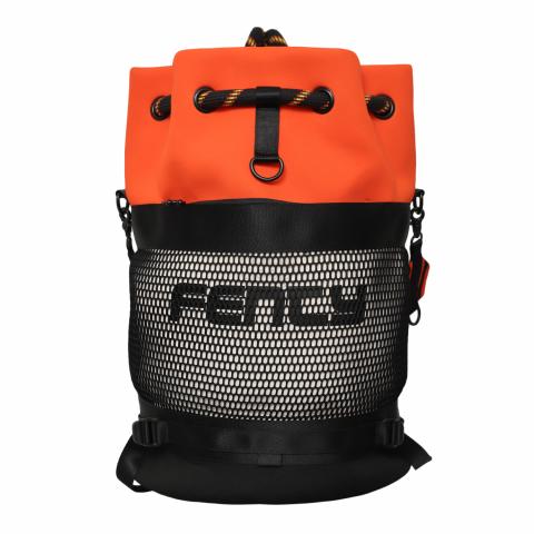 Sell Fenty Puma x Rihanna Scuba Mesh Duffle Backpack Black Orange HuntStreet