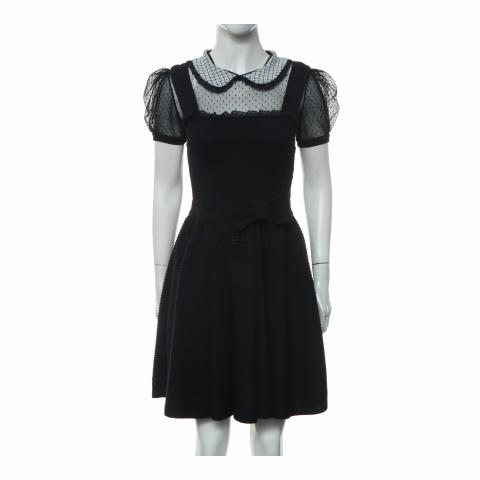 Sell Valentino Sleeveless Knit Dress - Blue | HuntStreet.com