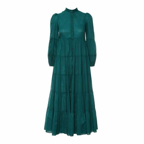 Sell Zimmermann Long Sleeve Dress - Green | HuntStreet.com Sell Zimmermann Long Sleeve Dress - Green | HuntStreet.com