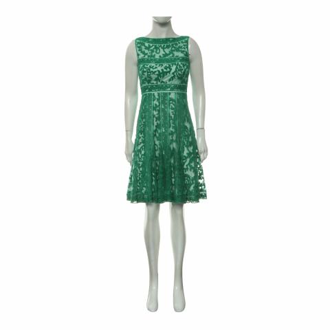 sachin and babi light blue dress Tadashi Shoji Embroidered Dress Margo Embroidered Tulle Illusion Dress  Tadashi Shoji Bridal