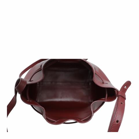 Sell Mansur Gavriel Leather Bucket Bag Red