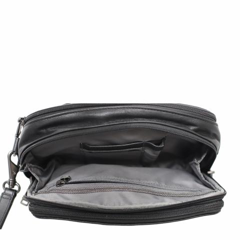 Sell Tumi Leather Zip Up Clutch - Black | HuntStreet.com