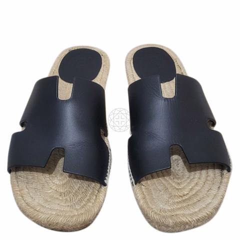 Sell Hermès Antigua Espadrilles Sandals - Black | HuntStreet.com display picture 1