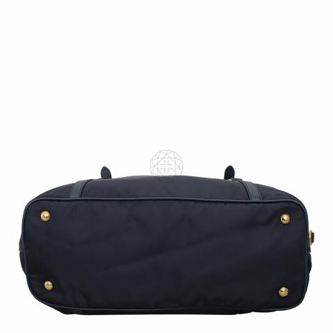 Sell Prada Tessuto Nylon Saffiano Jacquard Logo Tote Bag