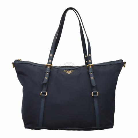 新品未使用 everyone nylon logo tote bag navy everyone nylon logo tote bag (NAVY) - バッグ - バッグ