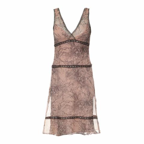 strapless open back dress Pretty In Pink Maxi Dress main image 1