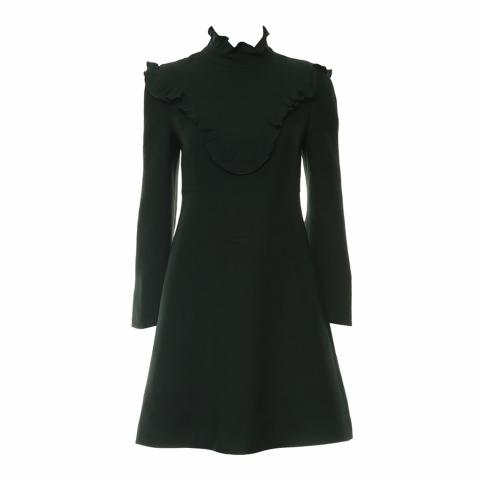 Sell Fendi Ruffle-Detail Dress - Green | HuntStreet.com Sell Fendi Ruffle-Detail Dress - Green | HuntStreet.com
