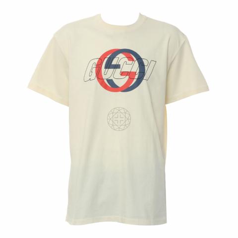【関税&送料込】Gucci Logo Printed T-Shirt Sell Gucci Logo Printed T-Shirt - Cream | HuntStreet.com