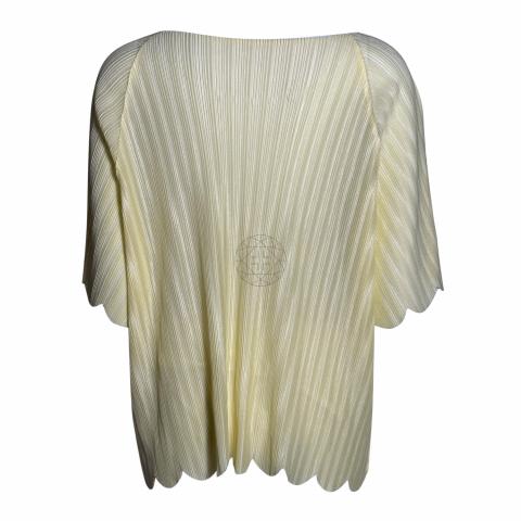 大幅値下げ★PLEATS PLEASE ISSEY MIYAKE 半袖トップス Sell Issey Miyake Pleats Please Short Sleeve Top - Light