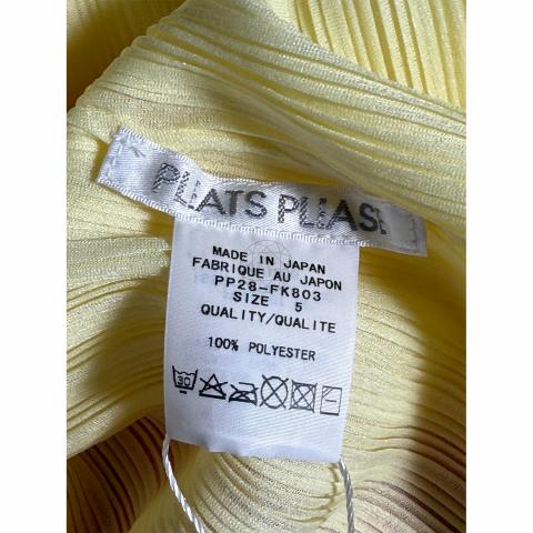 Sell Issey Miyake Pleats Please Short Sleeve Top - Light