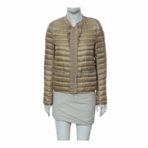 MONCLER ハフシッフリフニットミティトレス 【関税込】 Sell Moncler Zipper Puffer Jacket - Beige | HuntStreet.com