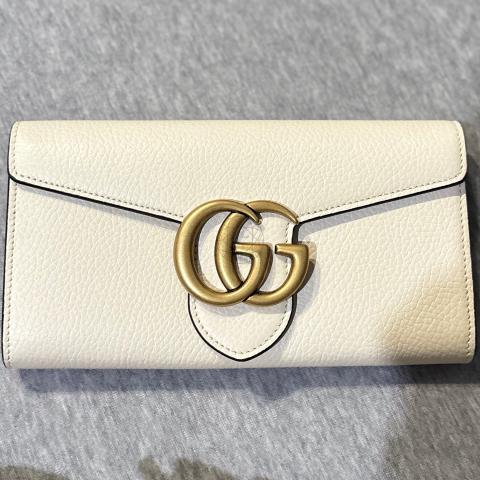 Sell Gucci GG Marmont Long Wallet - White/Multicolor
