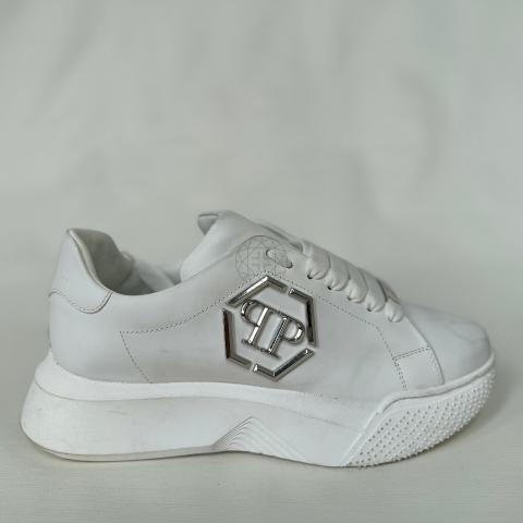 Sell Philipp Plein Godzilla Runner Hexagon Sneakers - White