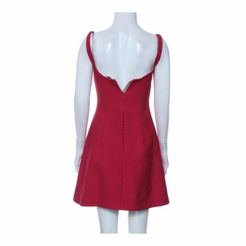 Sell Emilia Wickstead Sleeveless Midi Dress - Red | HuntStreet.com