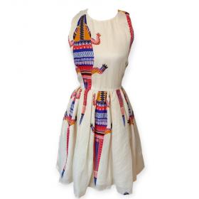 Sell MSGM Crocodile-print Dress - Multicolor | HuntStreet.com