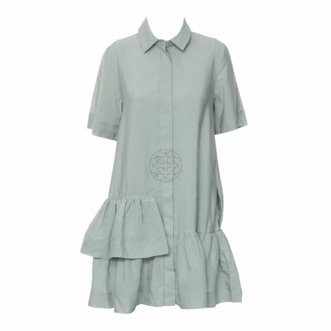 Sell COS Ruffle Dress - Light Green | HuntStreet.com