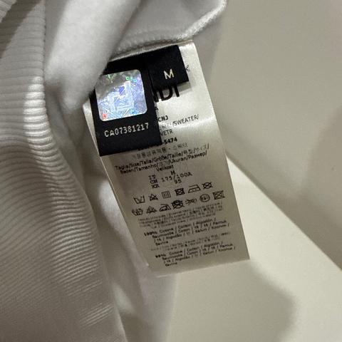 極美品✨ FENDI 20AW JOSHUA VIDES スウェット Sell Fendi X Joshua Vides Hoodie - White | HuntStreet.com