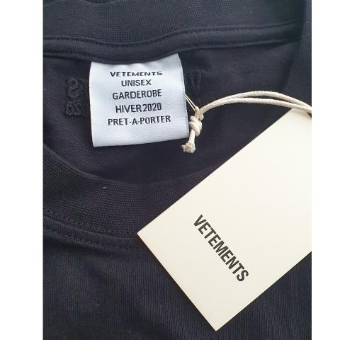 Sell Vetements Copyright Oversized T-Shirt Black