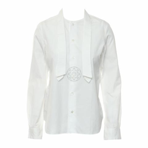Sell Noir Kei Ninomiya Button Up Long Sleeve Shirt - White