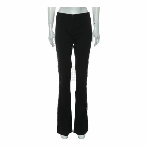 Sell Versace Lace Flared Pants - Black | HuntStreet.com