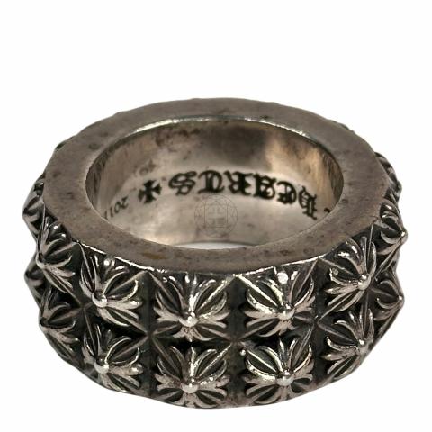 Sell Chrome Hearts Pete Punk Double Ring (US 10.5) - Silver