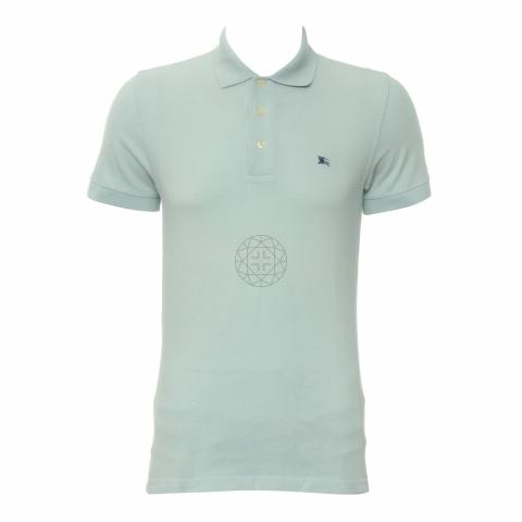 Sell Burberry Embroidered Polo Shirt Light Green