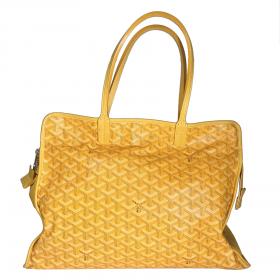 Goyard Goyardine Sac Hardy Pet Carrier PM Yellow - Yellow