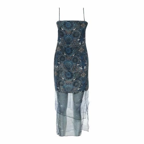 chinese dress ladies Helmut Lang SS96 Hooded Floral Lace Dress main image 0