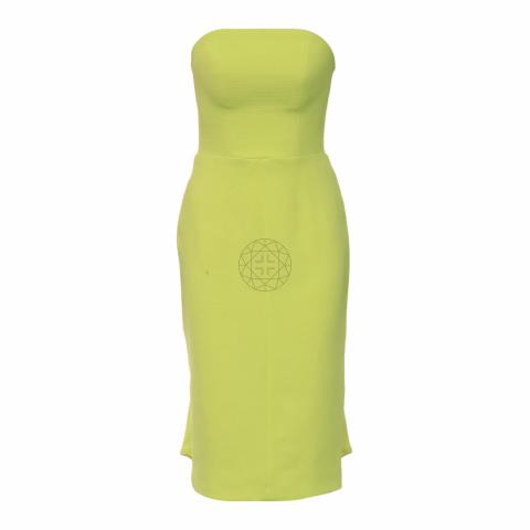 Sell Peggy Hartanto Asymmetrical Tube Textured Dress - Neon Green |  HuntStreet.com