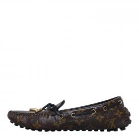 Louis Vuitton Monogram Loafers - Brown