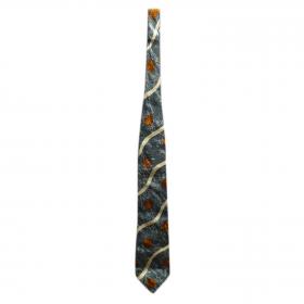Boss by Hugo Boss Vintage Printed Silk Tie - Multicolor