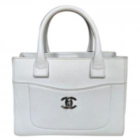 Chanel Mini Neo Executive Bag - White