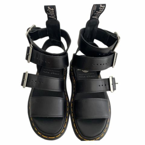 Sell Martens x Rick Owens Gryphon Sandals Black