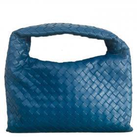 Bottega Veneta Small Hop Bag - Blue