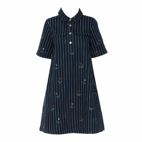 gorman shirt dress Make a bold entrance to your next summer soire in our Soleil Shirt Dress, featuring a vibrant floral placement print designed by our in-house creative team.