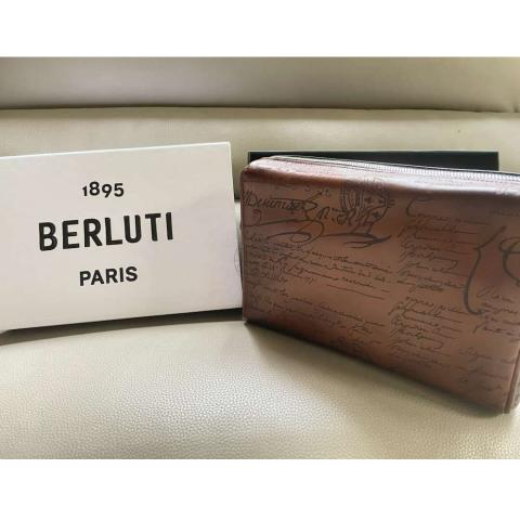 Sell Berluti Rosewood Neo Venezia Scritto - Brown | HuntStreet.com
