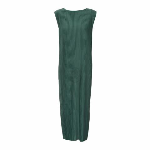 Sell COS Sleeveless Pleated Dress - Green | HuntStreet.com