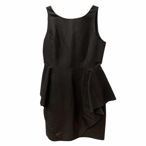 halston heritage peplum dress Sell Halston Heritage Peplum Dress - Black