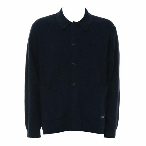 Sell KITH Marled Knit Hastings Cardigan - Navy Blue/Multicolor