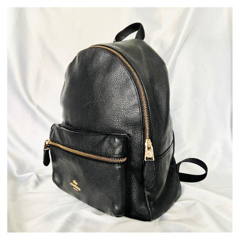 Coach Mini Charlie Backpack Black Sell Coach COC Medium Charlie Backpack In Black  Black