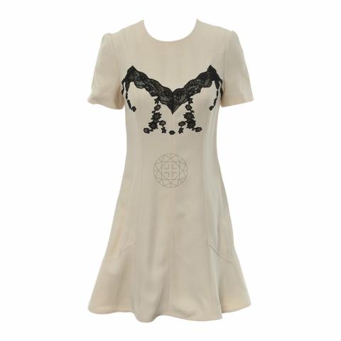 lace duster dress Cowboys & Cabernet Lace Duster- Ecru Extra large main image 1