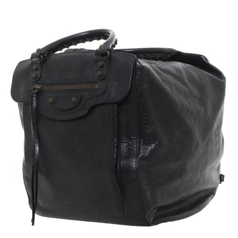 balenciaga arena classic zip traveler backpack Agneau Giant 12 Silver Hardware S Bleu Obscur 1862037  FASHIONPHILE it is perfect for the modern individual on the go Balenciaga Rose Lambskin Leather Giant