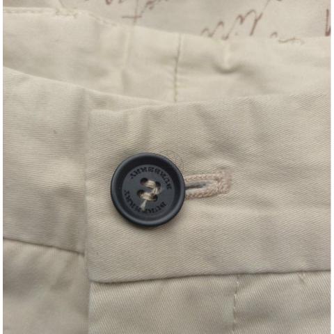 Sell Burberry Sketch Print Cotton Cropped Chinos - Multicolor