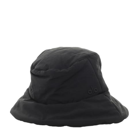 Sell Alo Yoga Good Shade Puffer Bucket Hat - Black | HuntStreet.com